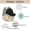 thumbnail image 4 of "Chicken Graphic College Backpack - Waterproof & Spacious School Bag for Teens & Adults, Lightweight, Trendy Print, Durable, Perfect for Work & Commute", 4 of 6