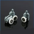 thumbnail image 2 of 16 PCS Shower Door Rollers Runners Replacement Cabin 25mm Wheels 18mm Pulleys, 2 of 8