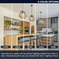 thumbnail image 2 of LUXRITE 2" LED Recessed light Interchangeable Black Trim, 8W, 600LM, 5CCT, 60, Dimmable, Twist N Lock, CRI90 Wet Rated, 2 of 7