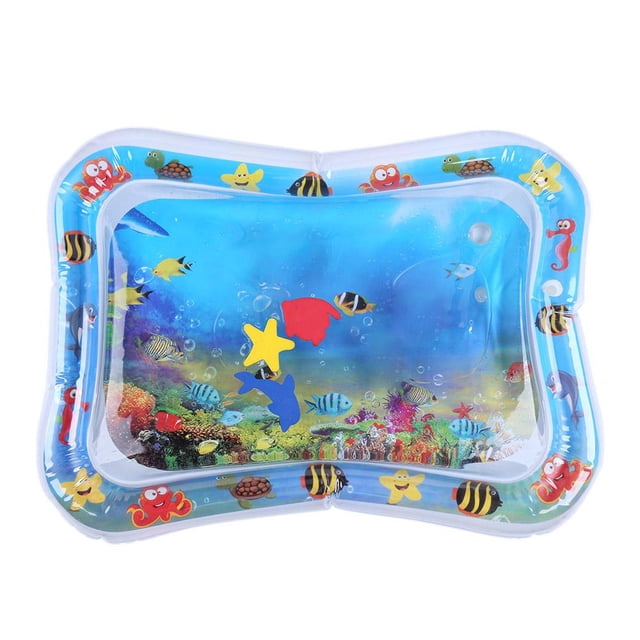 Colchoneta inflable para juegos de agua para bebés Centro de actividades divertidas para el tiempo de barriga