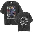 thumbnail image 3 of Camiseta gráfica Astarion Girl Dinner Baldurs Gate 3 Fan Gamer, camisetas lavadas, camiseta gótica Vintage para hombres y mujeres, ropa de calle, 3 of 5