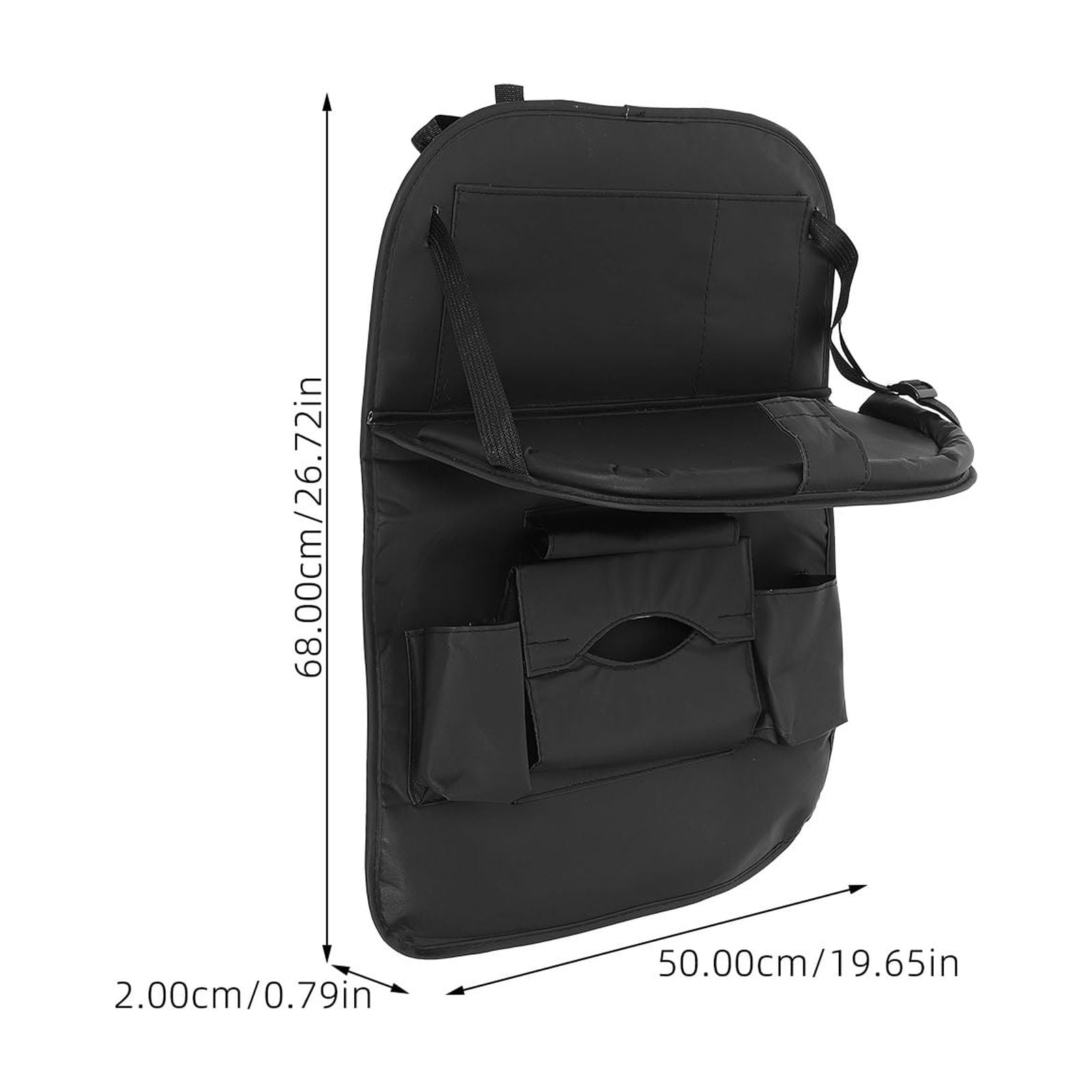 Nishuna Car Backseat Organizer Car Table Tray Car Organizer And Storage Back Seat Organizer With Tray