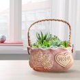 thumbnail image 4 of Plant Pot With Portable Garden Home Decoration Ceramics Modern Design Creative Breathable Coarse Pottery Flowerpot, 4 of 10