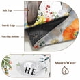 thumbnail image 6 of Area Rugs for Living Room Bedroom, Easter 4'x6' Rug Washable Carpet Runner Indoor Outdoor, Easter Bunny Spring Watercolor He Is Risen Flowers Non Slip Accent Floor Mats Rug for Kitchen, Office, 6 of 8