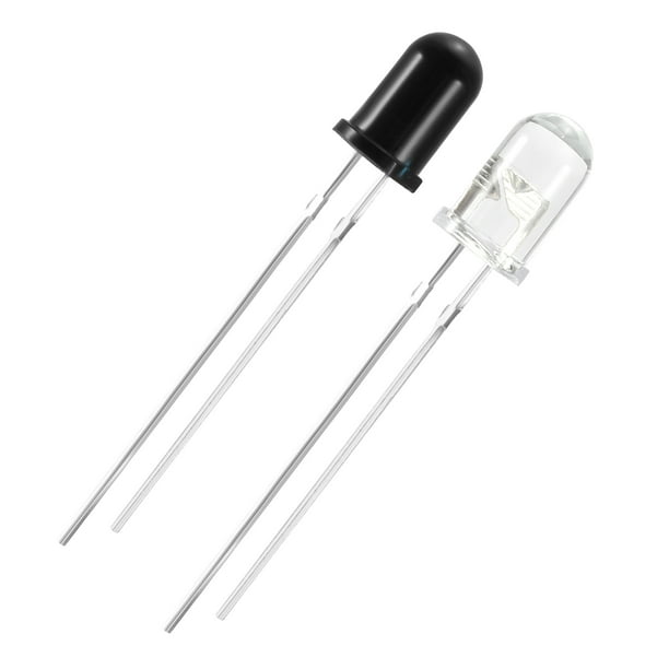 20pairs 5mm 940nm LEDs Infrared Emitter and IR Receiver Diode DC1.2V