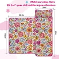 thumbnail image 5 of Pioneer Flower Floral Print Pattern Toddler Nap Mats for Kids Preschool,Sleeping Mat Bag or Kids,Toddler Sleeping Bag,Toddler Nap Mat or Daycare, 5 of 6