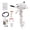 Short Shaft, variant on 2 Stroke 5HP Calon Outboard Motor with Fuel Tank, 103cc Heavy Duty Short Shaft Fishing Boat Engine with Water Cooling System & CDI Ignition System for Inflatable Boat Kayak Canoe Sailboat