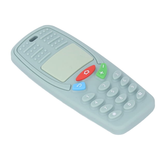Lindo juguete para la dentición, teléfono móvil con forma de dentición, teléfono para bebé, juguete para masticar, juguete para la dentición, rendimiento de primer nivel