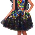 thumbnail image 2 of Girls' Stained Glass Butterfly Costume M, 2 of 3