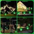 thumbnail image 3 of Ele-mall2024 Solar Powered Outdoor Lights, ABS+PS Plastic Green, 3 of 8