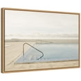 thumbnail image 2 of Amanti Art Offseason Swimming Pool Framed Canvas Wall Art Print, 2 of 7