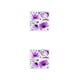 thumbnail image 1 of Toystoory Purple Decals Flying PVC Simple Self-adhesive Stickers Self-Assembly Decor Window Sticker Wall Art Mural Living 2piezas, 1 of 6