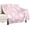 Sapin de Noël Blanc Rose, variante sur Couverture en Polaire pour Canapé Lit Rose Arbre de Noël Couverture Douce Légère Flocon de Neige Chaude pour Chambre Salon 40"x50 Pouces