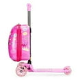 thumbnail image 3 of Hello Kitty Valise Trottinette à 3 Roues pour Enfants avec Roues LED Clignotantes - Convient aux Filles et Garçons de 2 à 7 Ans, 3 of 4
