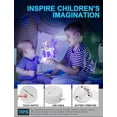 thumbnail image 3 of YSTIAN Unicorn Night Light for Kids, 3D Illusion Lamp, 16 Colors Changing with Remote Control, Room Decor, Gifts for Children Boys Girls, 3 of 9