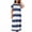 Striped Print, variant on Eternatastic Women Short Sleeve Loungewear Nightgown Crew Neck Loose House Dress Soft Comfy Long Nightshirts Sleepwear X-Large Strawberry