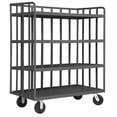 thumbnail image 2 of Durham OPT-4224-95 14 Gauge Steel Open Portable Shelf Truck with 4 Shelves - 42 x 24 x 58 in., 2 of 3