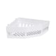 thumbnail image 4 of Organizador de esquina de ducha, soporte para cesta de ducha, cesta de almacenamiento para ducha, para ropa sucia Blanco, 4 of 9