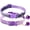 Black, variant on Minzimin 2-Pack Footprint & Reflective Cat Collar with Bell, & Dog Collars for Small Dogs. Use These Collars as Small Dog Collar.