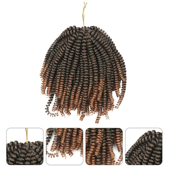 LOLIPPYY 1Pc Dark Brown Crochet Braids for Wear and Trendy Stylish Look