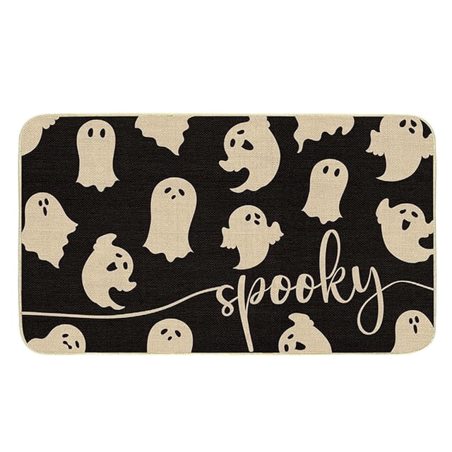 Halloween Door Mat Wear Non Foot Mat Home Velvet Holiday Decoration Mat