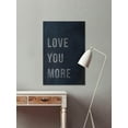 thumbnail image 4 of Love You More III Painting Print on Wrapped Canvas, 4 of 7