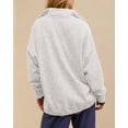 thumbnail image 4 of Sudadera Gacaky casual de manga larga de gran tamaño para mujer, 4 of 6