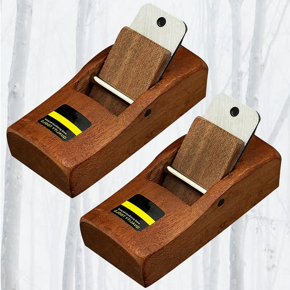 OUNONA Woodworking Planer Hand Tool for Woodworking Use with Sharp and Compact Design, Multi Color, 2pcs