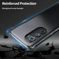 thumbnail image 3 of for Motorola Edge 2022 Case (Not for Edge+) Crystal Clear Cover with Reinforced Corner Bumper Slim Fit Shockproof Flexible TPU Phone Case for Moto Edge (2022) Transparent, 3 of 14