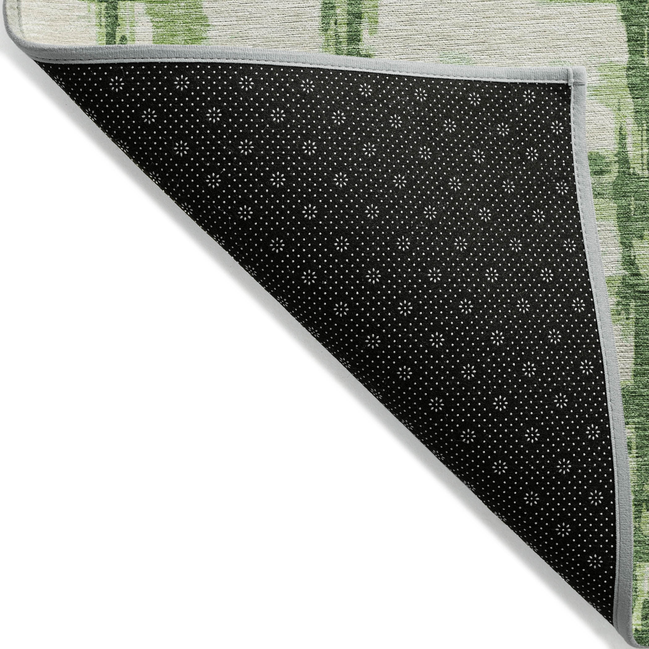 Addison Rugs Chantille Indoor/Outdoor Transitional Stripes Green Washable Runner Rug, 2'3" x 7'6"
