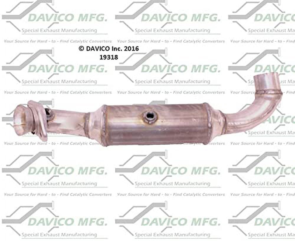 Davico Mfg Catalytic Converter P/N:19318 Fits select: 2009-2010 FORD F150, 2007-2013 FORD EXPEDITION