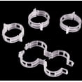 thumbnail image 1 of 100PCS Plant Support Clips Garden Cages Plant Vine Vegetables Fixing Clip Tools,White,3*0.9cm, 1 of 1