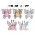 thumbnail image 3 of Fashion Women's Laser Mini Backpack Butterfly Angel Wings Daypack School Bag G, 3 of 5