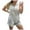 Grey, variant on Knit Romper Summer Sleeveless Adjustable Waistband Shorts Jumpsuits With Pockets Sleeveless Short Rompers Long Sleeve Body Suits for Women Pretty Clothes for Women Womens Jumpsuits Casual Glitter
