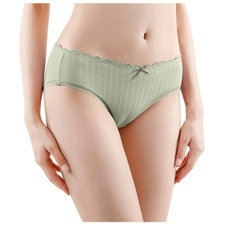 

Women Thread Breathable Cotton Comfortable Briefs Underwear