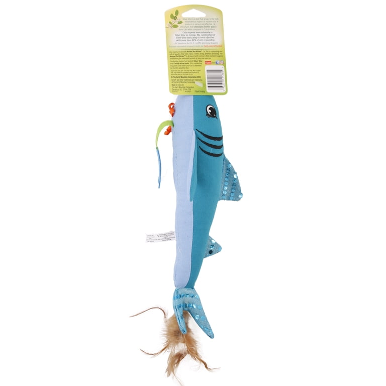 Hartz Cattraction Animal Kicker Cat Toy with Silver Vine & Catnip