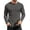 Dark Grey, variant on COOFANDY Long Sleeve Shirts for Men Thermal Underwear Slimming Crewneck Sweater Base Layers Knitted Pullover Fall Outfits