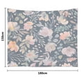 thumbnail image 5 of FHENF Tapestry Colorful Spring Botanical Floral Tapestry Bedding Tapestry for Wall, 5 of 7