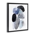 thumbnail image 2 of Stupell Industries Modern Pebbles of Frozen Currents Black Floating Frame Canvas Art, 17 x 21, by Svetlana Aleynikova, 2 of 8