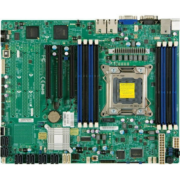 Supermicro X9SRI Motherboard, LGA 2011/Socket R, Intel (MBD-X9SRI-O)