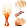 thumbnail image 4 of Miangastore Smooth Hair Pick Comb No Frizz Hair Lift Pick Comb for Hairstyle (Coffee), 4 of 9