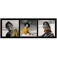 thumbnail image 2 of Callu, Frederique 24x11 White Modern Wood Framed Museum Art Print Titled - Sourires feminins, 2 of 4