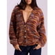 thumbnail image 4 of Suéter PRETTYGARDEN 2025 a Rayas con Cuello en V y Botones Talla Grande, 4 of 4
