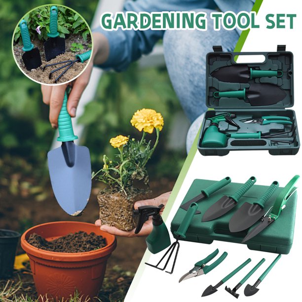 onlyliua Ofertas Del Día Liquidación Prime Herramientas de Plantación Hortícola, Maceta para Regar Flores de Jardín, Juego de Herramientas Agrícolas para Poda Hortícola
