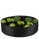 thumbnail image 1 of Bolsa redonda para cultivo de jardín, bolsa de cultivo de plantas de jardín de tela transpirable de fieltro, contenedor de plantación, 4 Uds. (negro, 50/20cm), 1 of 4