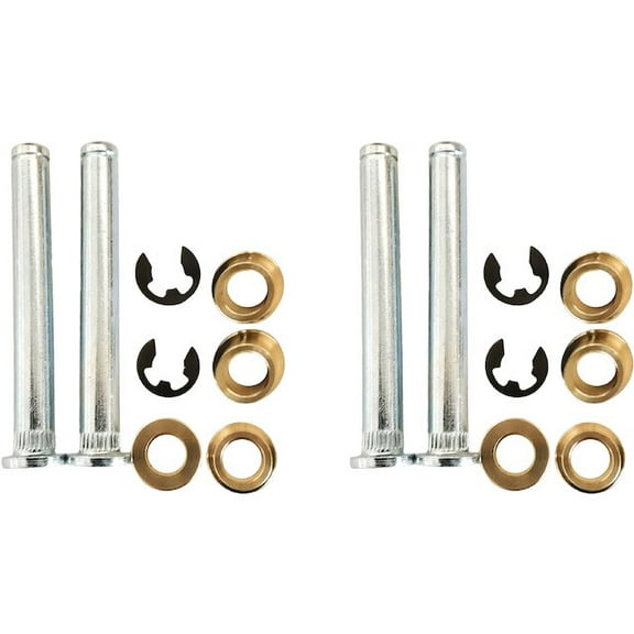 Door Hinge Pin & Bushing Kit - Compatible with 1990 - 2006 Lincoln Town Car 1991 1992 1993 1994 1995 1996 1997 1998 1999 2000 2001 2002 2003 2004 2005