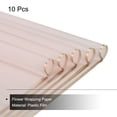 thumbnail image 3 of Gold Edge Flower Wrapping Paper Light Pink 22.8x22.8 Inch Waterproof 10 Pack, 3 of 6