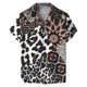 thumbnail image 3 of Camisas s Para Hombre 2023 Verano Nueva Personalidad Casual Hombre Playa Camisa estampada al libre (White, 3XL), 3 of 4