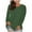 Army Green2, variant on AherBiu Long Sleeve Shirts for Women Crewneck Stretchy Comfy Basic Layer Tops Pajamas Tees Tshirt