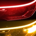 thumbnail image 1 of Turn Signal Strip Light Car Headlight Strip Light 60cm Dual Color Car Running Turn Signal LED Headlight Strip Tube Light 60cm/23.6in Red And Yellow ANGGREK 60 cm/23,6 pulgadas rojo y amarillo, 1 of 5